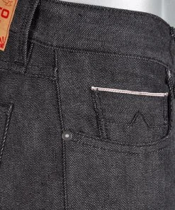 Alberto Tapered Fit Slipe Japan Denim 69471268/999 Jeans Slipe, Baumwoll-Stretch 11oz, Schwarz -Biam Jeans Verkäufe 352647 norm5