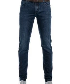Alberto Tapered Fit Robin Black T400 61871277/897 Jeans Robin, Baumwolle T400® 10oz, Marineblau, Marine
