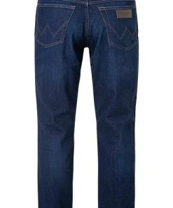 Wrangler Jeans Texas Comfort Zone W121Q440P Straight Fit, Baumwoll-Stretch, Dunkelblau -Biam Jeans Verkäufe 353178 norm2