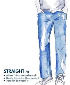 Otto Kern Jeans K0 67149.6961/6804 Jeans John, Baumwoll-Stretch, Nachtblau -Biam Jeans Verkäufe 354358 norm4