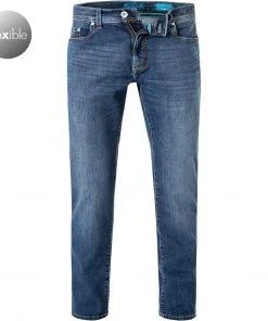 Pierre Cardin Jeans Lyon taper. 03451/000/08807/03 Tapered Fit, Baumwolle T400®, Mittelblau