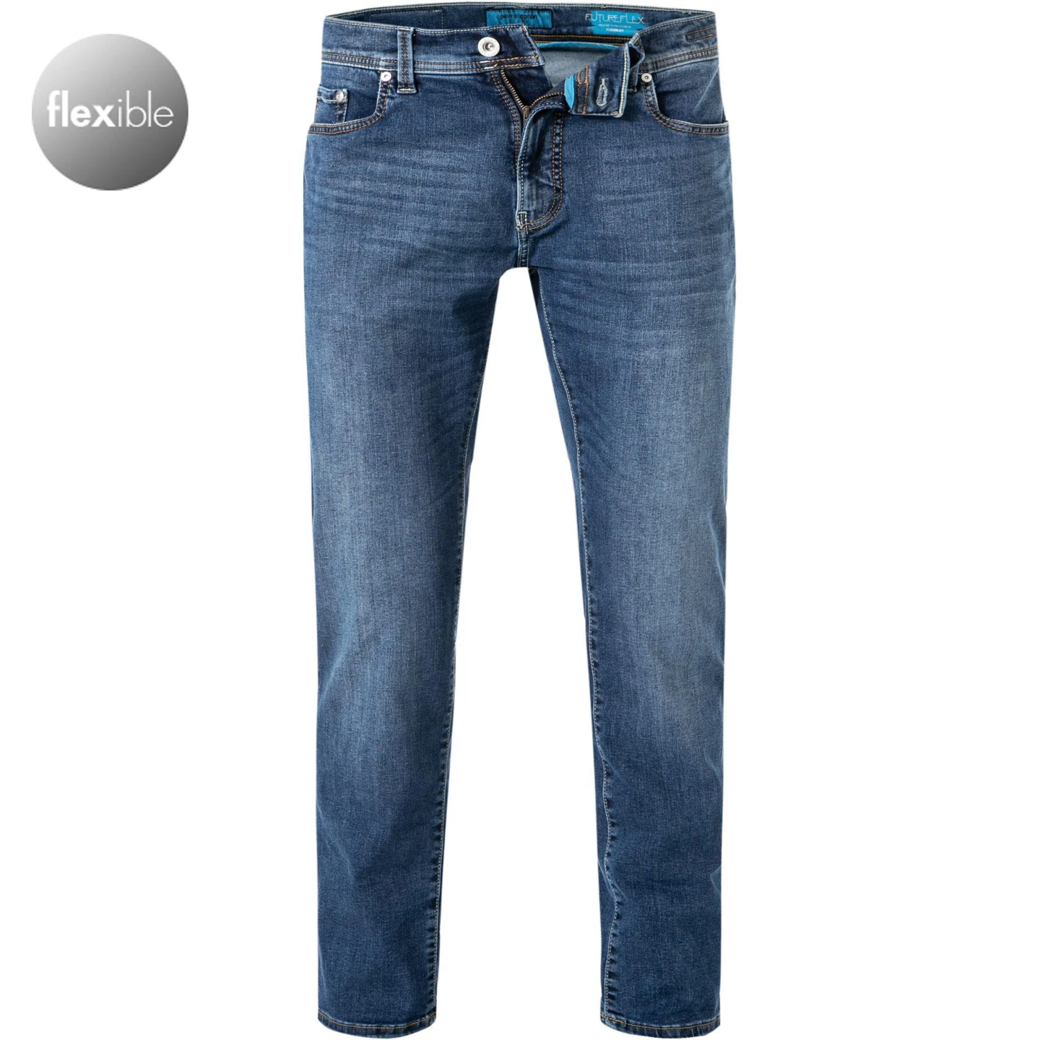 Pierre Cardin Jeans Lyon taper. 03451/000/08807/03 Tapered Fit, Baumwolle T400®, Mittelblau 1 Pierre Cardin Jeans Lyon taper. 03451/000/08807/03 Tapered Fit, Baumwolle T400®, Mittelblau