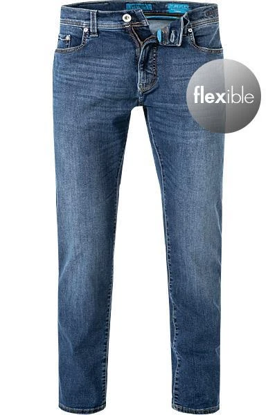 Pierre Cardin Jeans Lyon taper. 03451/000/08807/03 Tapered Fit, Baumwolle T400®, Mittelblau 2 Pierre Cardin Jeans Lyon taper. 03451/000/08807/03 Tapered Fit, Baumwolle T400®, Mittelblau – Bild 2