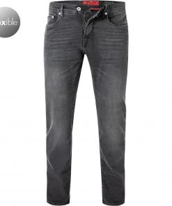 Pierre Cardin Jeans Lyon 30915/000/07711/01 Tapered Fit, Baumwoll-Stretch, Dunkelgrau, Grau
