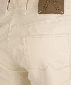Alberto Tapered Fit Robin VelvetDenim 61871298/115 Jeans Robin, Baumwoll-Stretch 12oz, Weiß, Ecru -Biam Jeans Verkäufe 355690 norm6