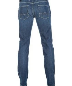 Alberto Tapered Fit Robin PBJ DS 63471266/870 Jeans Robin, Baumwoll-Stretch 12oz, Dunkelblau -Biam Jeans Verkäufe 357495 norm3