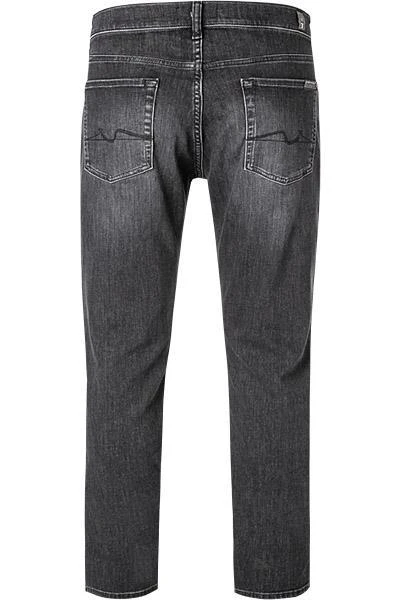 7 for all mankind Jeans Slimmy schwarz JSMSR730WA Baumwoll-Stretch 3 7 for all mankind Jeans Slimmy schwarz JSMSR730WA Baumwoll-Stretch – Bild 3