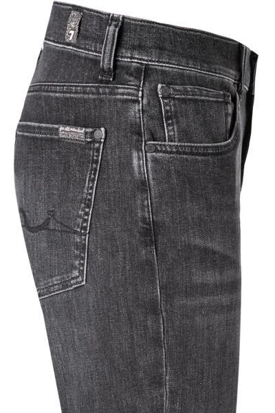 7 for all mankind Jeans Slimmy schwarz JSMSR730WA Baumwoll-Stretch 4 7 for all mankind Jeans Slimmy schwarz JSMSR730WA Baumwoll-Stretch – Bild 4