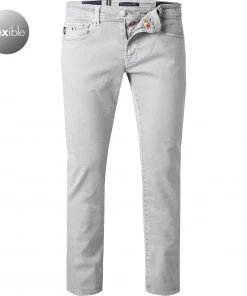 tramarossa 21UB51407/MICHELANGELO SLIM/G125/0500 Jeans Michelangelo, Slim Fit, Baumwoll-Super Stretch, Hellgrau