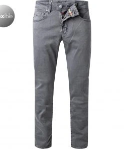 tramarossa 21UB51407/MICHELANGELO SLIM/G125/0785 Jeans Michelangelo, Slim Fit, Baumwoll-Super Stretch, Stahlgrau