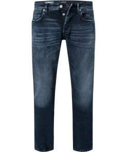 Replay Jeans Grover MA972.000.573BB86/007 Straight Fit, Baumwoll-Stretch, Blau, Nachtblau