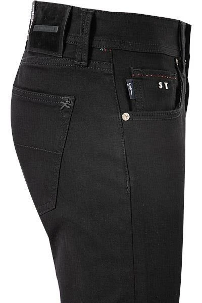 tramarossa 21UB51407/MICHELANGELO SLIM/D317/1MOON Jeans Michelangelo, Slim Fit, Baumwoll-Super Stretch 1 Mese, Schwarz 4 tramarossa 21UB51407/MICHELANGELO SLIM/D317/1MOON Jeans Michelangelo, Slim Fit, Baumwoll-Super Stretch 1 Mese, Schwarz – Bild 4