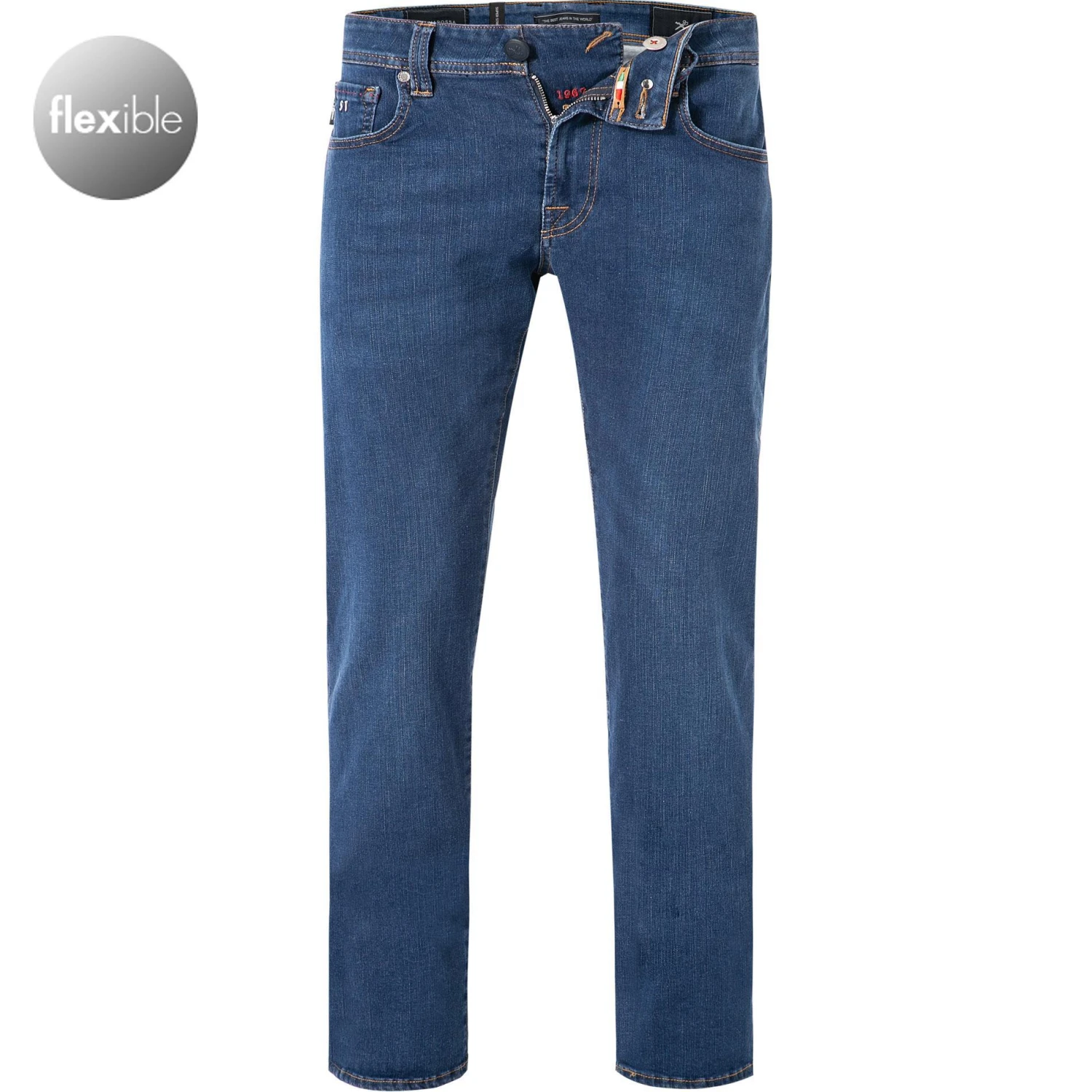 tramarossa 21UB51407/MICHELANGELO SLIM/D306/6MONT Jeans Michelangelo, Slim Fit, Baumwoll-Super Stretch 6 Month, Blau 1 tramarossa 21UB51407/MICHELANGELO SLIM/D306/6MONT Jeans Michelangelo, Slim Fit, Baumwoll-Super Stretch 6 Month, Blau