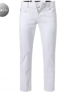 tramarossa 21UB51407/MICHELANGELO SLIM/G125/0001 Jeans Michelangelo, Slim Fit, Baumwoll-Super Stretch, Weiß