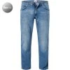 Wrangler Jeans Greensboro blue fever W15QQ8R Regular Straight, Baumwoll-Stretch 14,5oz, Blau