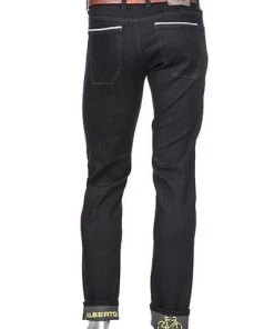 Alberto Bike Alberto Regular Fit Bike-B 57182492/899 Jeans Bike, Baumwoll-Stretch wasserabweisend 10oz, Nachtblau, Navy -Biam Jeans Verkäufe 361199 norm3