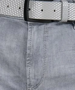 Alberto Regular Fit Pipe Denim 48071987/970 Jeans Pipe, Baumwoll-Stretch, Hellgrau -Biam Jeans Verkäufe 361394 norm4