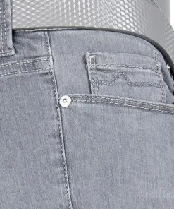 Alberto Regular Fit Pipe Denim 48071987/970 Jeans Pipe, Baumwoll-Stretch, Hellgrau -Biam Jeans Verkäufe 361394 norm5