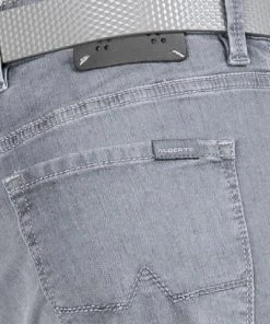 Alberto Regular Fit Pipe Denim 48071987/970 Jeans Pipe, Baumwoll-Stretch, Hellgrau -Biam Jeans Verkäufe 361394 norm6
