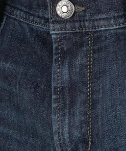 Alberto Regular Fit Pipe Denim 48071987/890 Jeans Pipe, Baumwoll-Stretch 10oz, Dunkelblau -Biam Jeans Verkäufe 361396 norm4