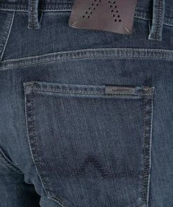 Alberto Regular Fit Pipe Denim 48071987/890 Jeans Pipe, Baumwoll-Stretch 10oz, Dunkelblau -Biam Jeans Verkäufe 361396 norm6