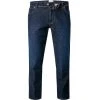 Wrangler Jeans Texas Slim Lucky Star W12SAO990 Slim Fit, Baumwoll-Stretch, Dunkelblau
