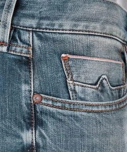 Alberto Tapered Fit Slipe Japan Denim 69491368/818 Jeans Slipe, Baumwoll-Stretch, Blau, Hellblau -Biam Jeans Verkäufe 361827 norm5