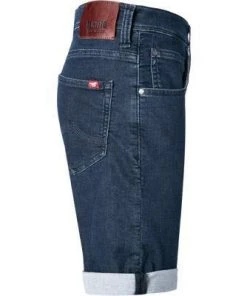 MUSTANG Shorts 1010873/5000/880 Jeansshorts, Regular Fit, Baumwoll-Stretch, Blau, Dunkelblau -Biam Jeans Verkäufe 362781 norm3