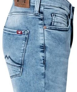 MUSTANG Jeans 10107/5000/412 Jeans Vegas, Slim Fit, Baumwolle-T400®, Hellblau, Blau -Biam Jeans Verkäufe 362782 norm3