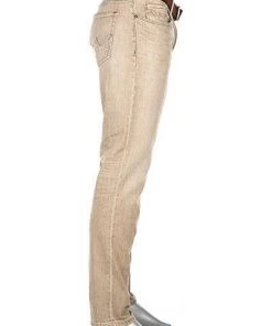 Alberto Tapered Fit Slipe Organic 68371381/525 Jeans Slipe, Bio-Baumwoll-Stretch 11,5oz, Beige , Beige -Biam Jeans Verkäufe 363814 norm2
