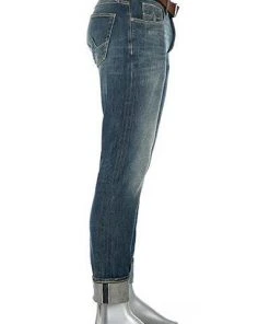 Alberto Tapered Fit Slipe Japan Denim 69491368/848 Jeans Slipe, Baumwolle 11,5oz, Blau -Biam Jeans Verkäufe 363815 norm2