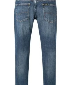 Lee Straight Fit maddox L71WTHPU Jeans, Baumwoll-Stretch, Blau -Biam Jeans Verkäufe 363831 norm2