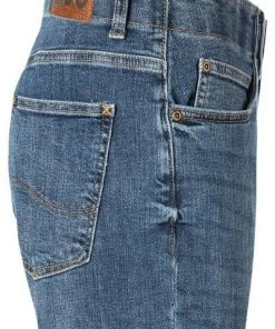 Lee Straight Fit maddox L71WTHPU Jeans, Baumwoll-Stretch, Blau -Biam Jeans Verkäufe 363831 norm3
