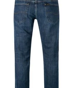 Lee Daren Zip Fly dark bluegrass L707KNUK Jeans Daren, Regular Fit, Baumwoll-Stretch, Blau -Biam Jeans Verkäufe 363841 norm2