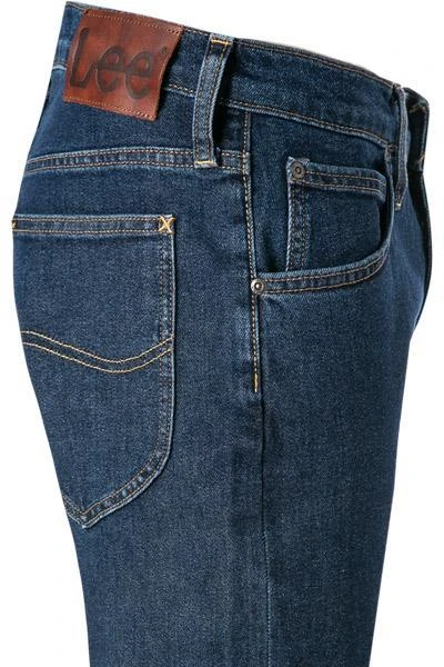 Lee Daren Zip Fly dark stonewash L707MG46 Jeans Daren, Regular Fit, Baumwoll-Stretch, Blau 4 Lee Daren Zip Fly dark stonewash L707MG46 Jeans Daren, Regular Fit, Baumwoll-Stretch, Blau – Bild 4