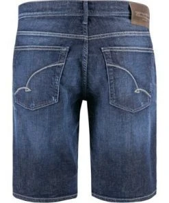 BALDESSARINI Shorts B1 16916.1273/6825 Jeansshorts, Regular Fit, Baumwoll-Stretch 8oz, Blau -Biam Jeans Verkäufe 364552 norm2