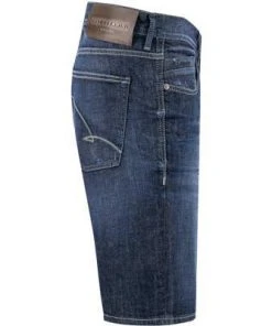 BALDESSARINI Shorts B1 16916.1273/6825 Jeansshorts, Regular Fit, Baumwoll-Stretch 8oz, Blau -Biam Jeans Verkäufe 364552 norm3