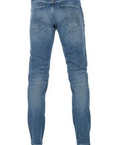 Alberto Tapered Fit Robin Organic 39771381/885 Jeans Robin, Bio Baumwoll-Stretch 10oz, Dunkelblau -Biam Jeans Verkäufe 365868 norm3