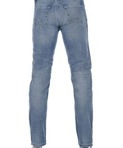 Alberto Tapered Fit Slipe Vintage 68371370/840 Jeans Slipe, Baumwoll-Stretch 9,5oz, Blau -Biam Jeans Verkäufe 365878 norm3