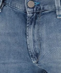 Alberto Tapered Fit Slipe Vintage 68371370/840 Jeans Slipe, Baumwoll-Stretch 9,5oz, Blau -Biam Jeans Verkäufe 365878 norm4