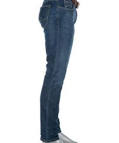 Alberto Tapered Fit Slipe Vintage 68371370/890 Jeans Slipe, Baumwoll-Stretch 9,5oz, Dunkelblau -Biam Jeans Verkäufe 365880 norm2