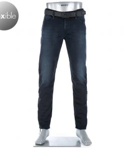 Alberto Tapered Fit Robin Noble Denim 63471361/895 Jeans Robin, Baumwolle T400® 8,5oz, Dunkelblau