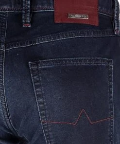 Alberto Tapered Fit Robin Noble Denim 63471361/895 Jeans Robin, Baumwolle T400® 8,5oz, Dunkelblau -Biam Jeans Verkäufe 365920 norm6