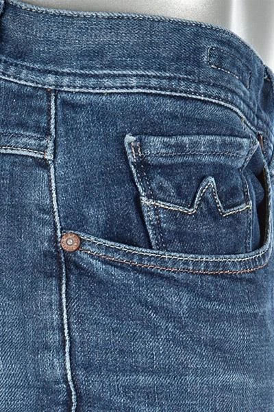 Alberto Tapered Fit Slipe Organic 68371381/885 Jeans Slipe, Bio-Baumwoll-Stretch 11,5oz, Dunkelblau 6 Alberto Tapered Fit Slipe Organic 68371381/885 Jeans Slipe, Bio-Baumwoll-Stretch 11,5oz, Dunkelblau – Bild 6