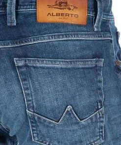 Alberto Tapered Fit Slipe Organic 68371381/885 Jeans Slipe, Bio-Baumwoll-Stretch 11,5oz, Dunkelblau 13 Alberto Tapered Fit Slipe Organic 68371381/885 Jeans Slipe, Bio-Baumwoll-Stretch 11,5oz, Dunkelblau -Biam Jeans Verkäufe 365928 norm6