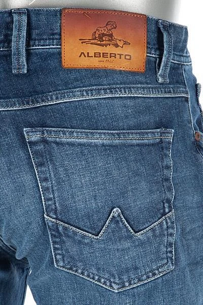 Alberto Tapered Fit Slipe Organic 68371381/885 Jeans Slipe, Bio-Baumwoll-Stretch 11,5oz, Dunkelblau 7 Alberto Tapered Fit Slipe Organic 68371381/885 Jeans Slipe, Bio-Baumwoll-Stretch 11,5oz, Dunkelblau – Bild 7
