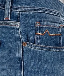 Alberto Regular Fit Pipe DS Lefthand 36371386/825 Jeans Pipe, Baumwoll-Stretch 11oz, Blau , Blau -Biam Jeans Verkäufe 365931 norm5