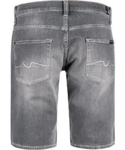 7 for all mankind Shorts mittelgrau JSZ2B070HG Jeansshorts, Regular Fit, Baumwoll-Stretch -Biam Jeans Verkäufe 365947 norm2