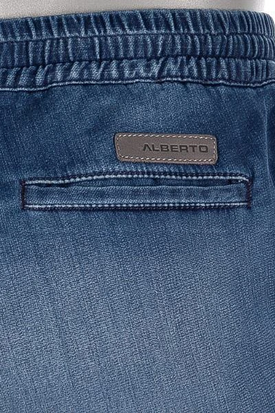 Alberto Tapered Fit House-K 61371959/849 Jeansshorts House, Baumwoll-Stretch, Blau 7 Alberto Tapered Fit House-K 61371959/849 Jeansshorts House, Baumwoll-Stretch, Blau – Bild 7