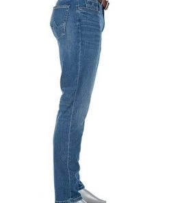 Alberto Tapered Fit Slipe-DS Sustain. 68371379/840 Jeans Slipe, Baumwoll-Stretch 11,5oz, Blau -Biam Jeans Verkäufe 366076 norm2